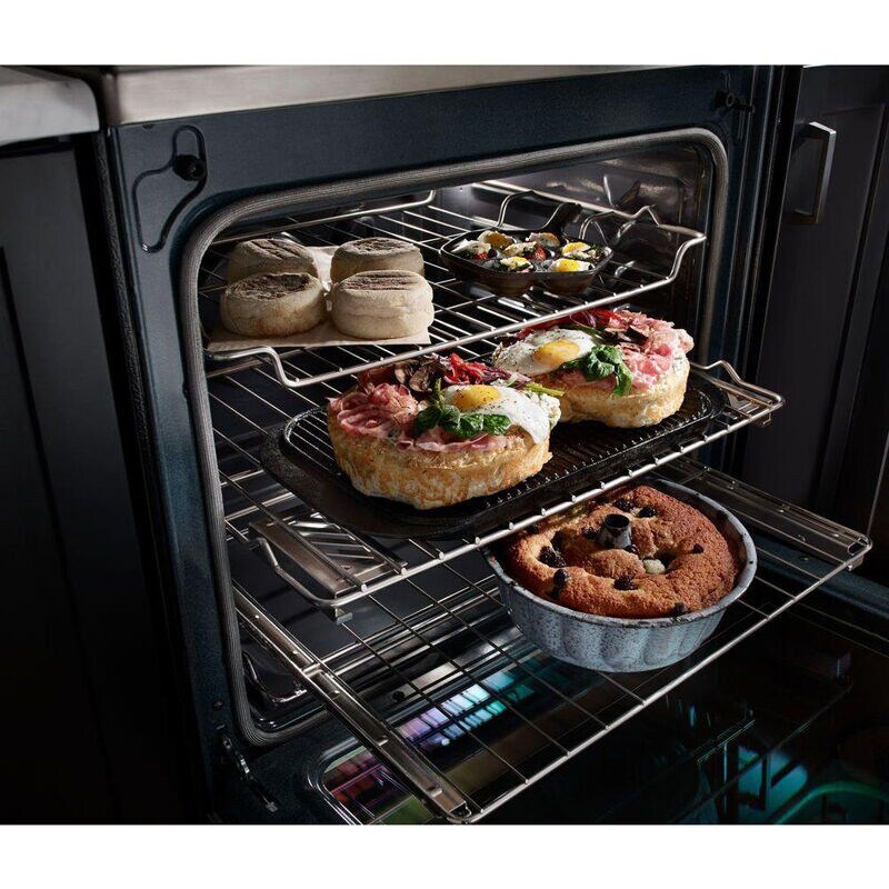 KitchenAid 30 in. 6.4 cu. ft. Convection Oven Freestanding Electric ...