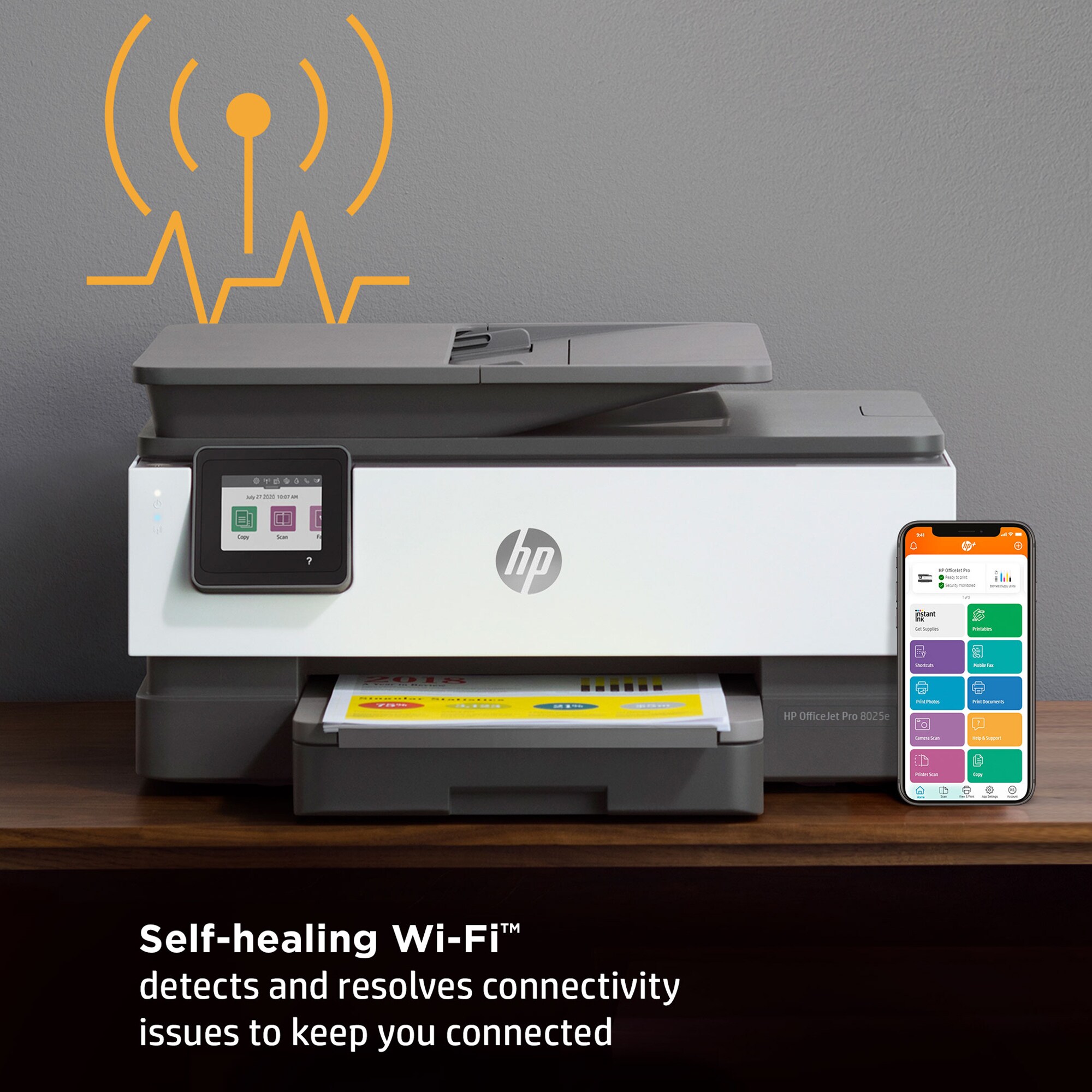 HP OfficeJet Pro 8025E (1K7K3A) All-in-One Printer | P.C. Richard & Son