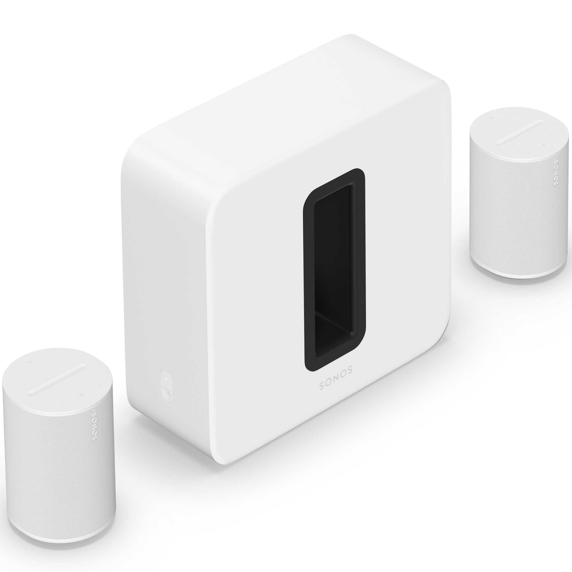 Sonos Era 100 Wireless Compact Home Speaker - White | P.C. Richard & Son