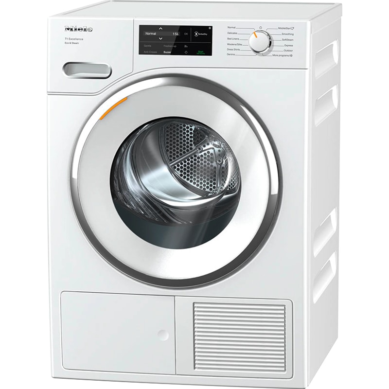 Miele 24 in. 4.0 cu. ft. Stackable Ventless Heat Pump Electric Dryer ...