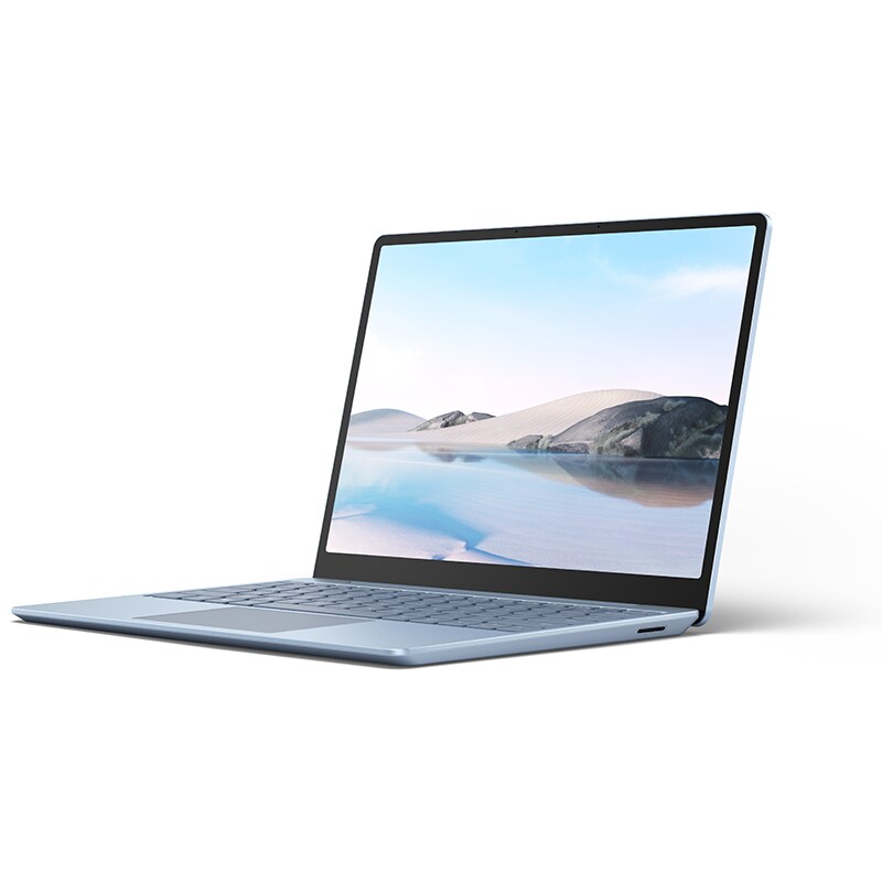 Microsoft 12.4" Surface Laptop Go w/ Quad Core i5 1.0GHz, 8GB RAM, 128GB SSD - Ice Blue (THH-00024)