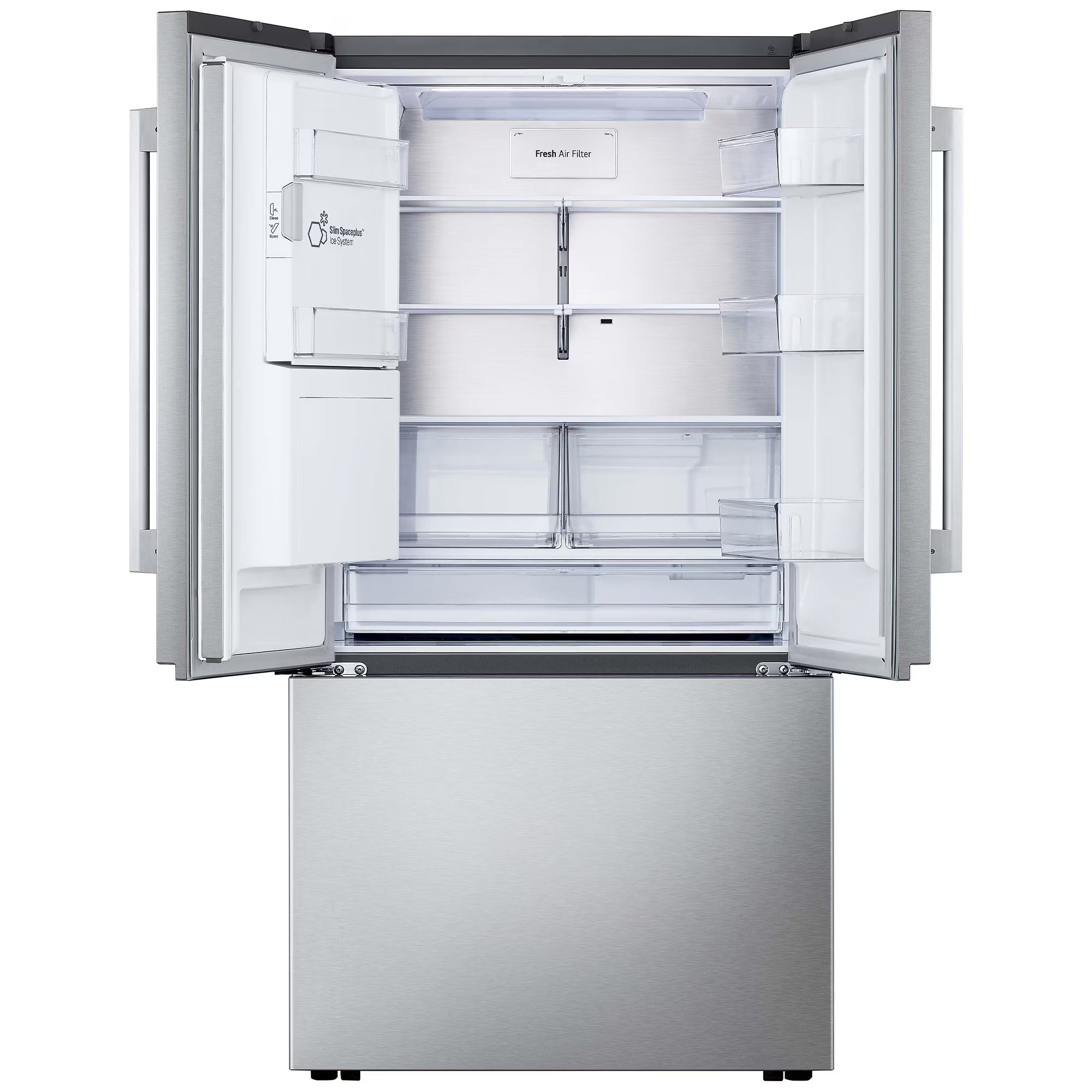 LG 36 in. 23.7 cu. ft. Smart Counter Depth French Door Refrigerator ...