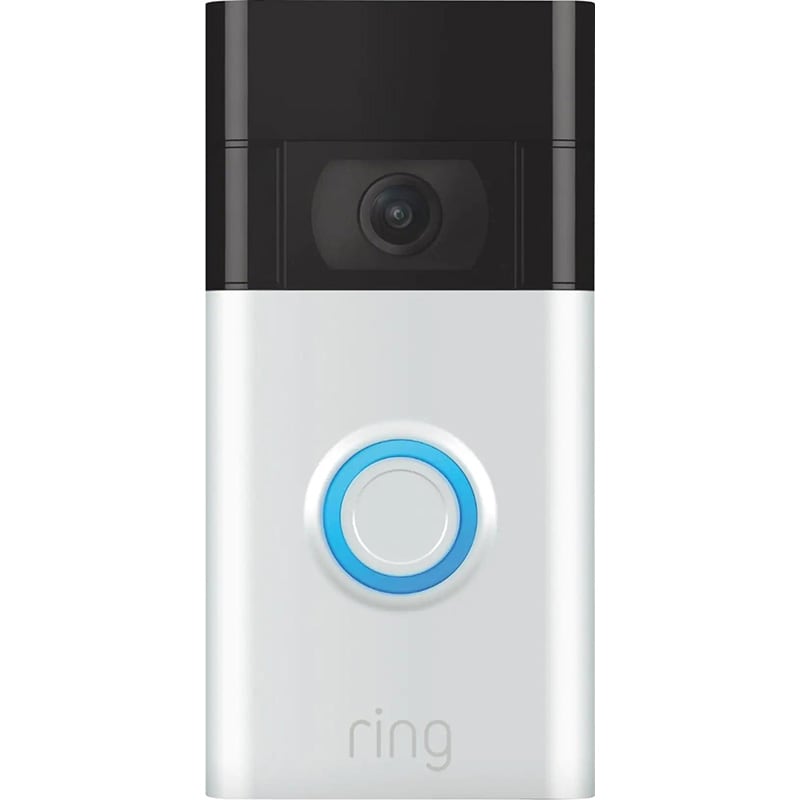 Ring - Video Doorbell (2020 Release) - Satin Nickel (8VRASZ-SEN0)