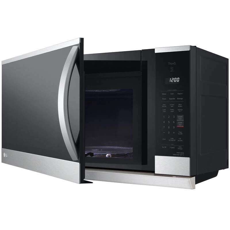 LG 30 in. 2.1 cu. ft. Over-the-Range Microwave with 10 Power Levels ...