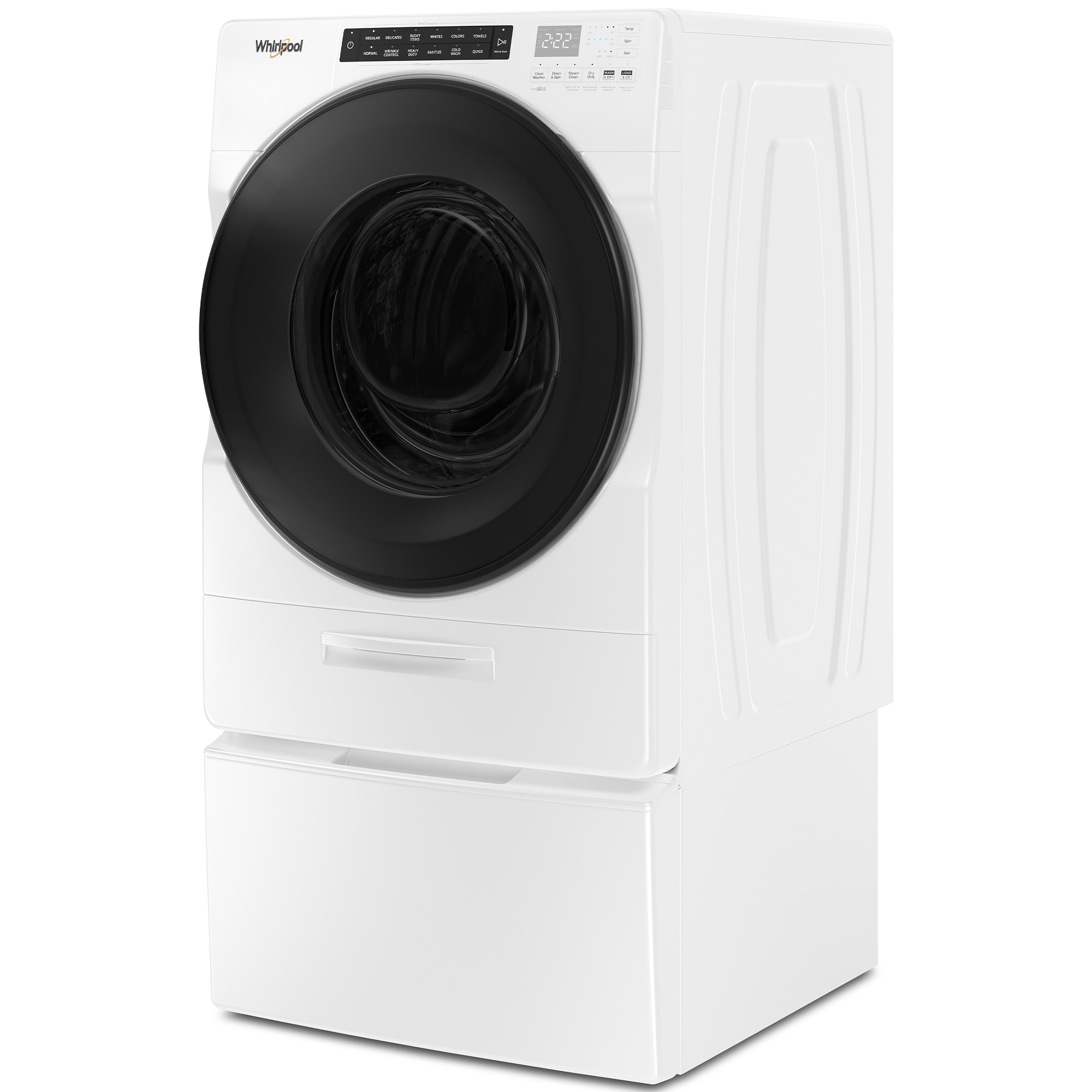 Whirlpool In Cu Ft Electric All In One Front Load Washer