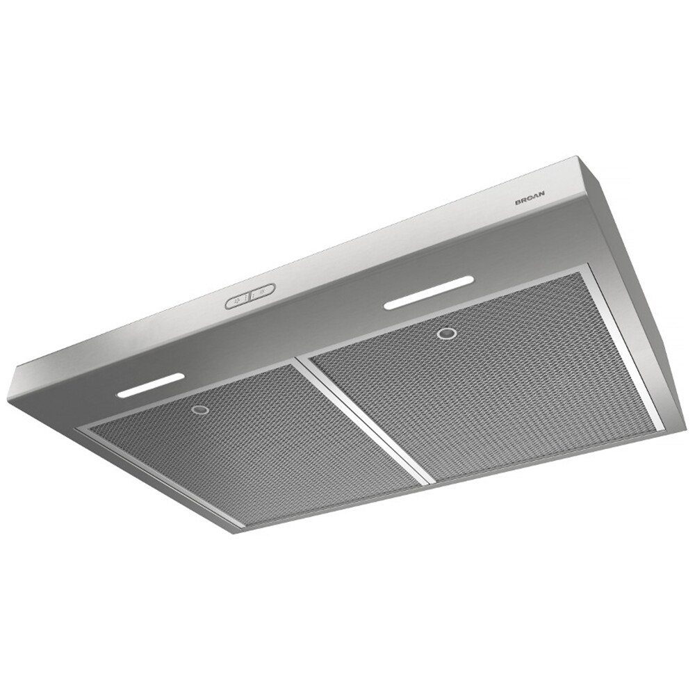 Broan BCDF1 Series 42 in. Standard Style Range Hood with 3 Speed ...