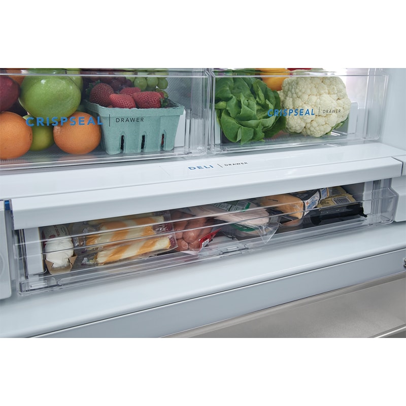 Frigidaire 36 in. 27.8 cu. ft. French Door Refrigerator with External ...