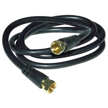 RCA 6' Female to Female Cable - Black (VH606)