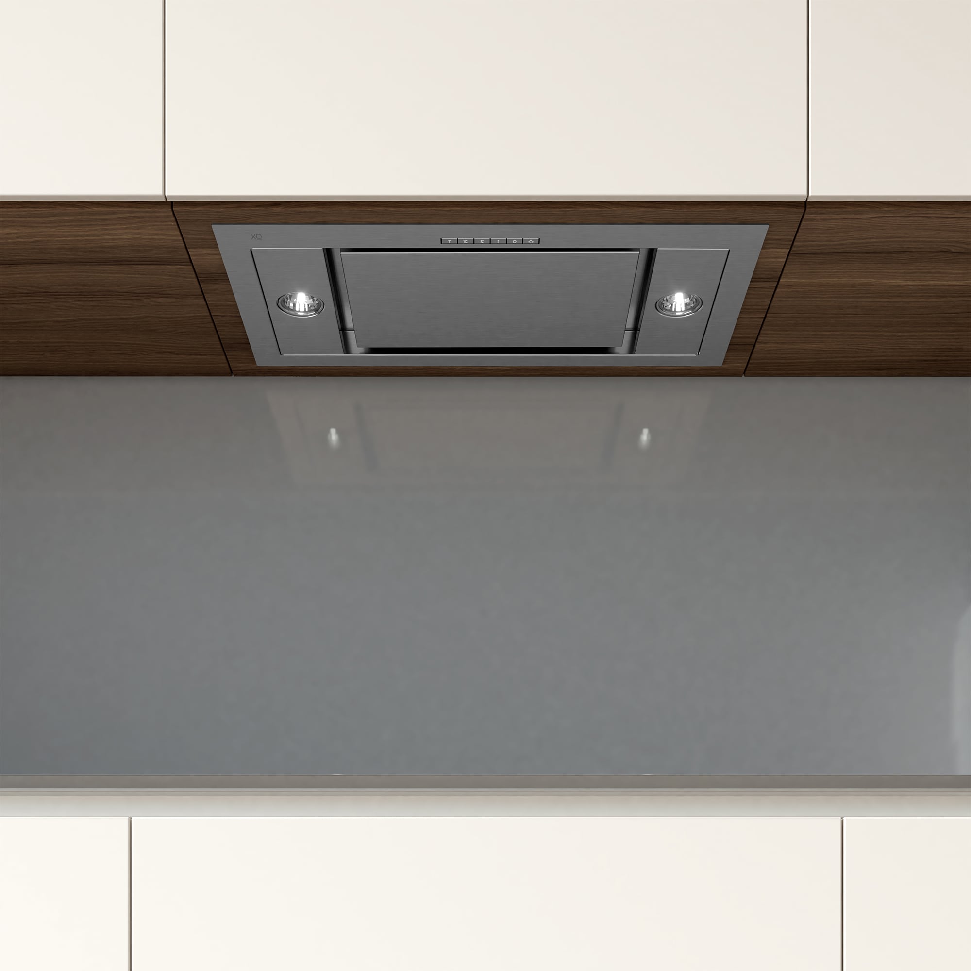 XO 28 In Standard Style Range Hood With 3 Speed Settings 600 CFM   AZ1 XOI28SC 