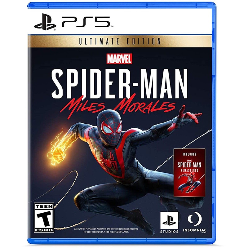 Marvel's Spider-man: Miles Morales Ultimate Edition for PlayStation 5 (711719541110)