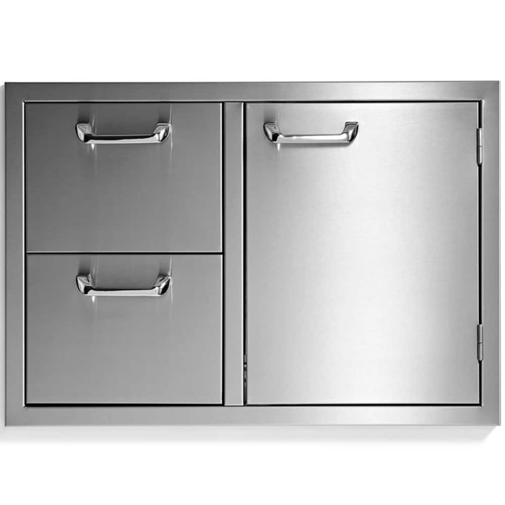 Sedona by Lynx 30 Inch Double Drawer and Access Door Combo - Stainless Steel (LSA530)