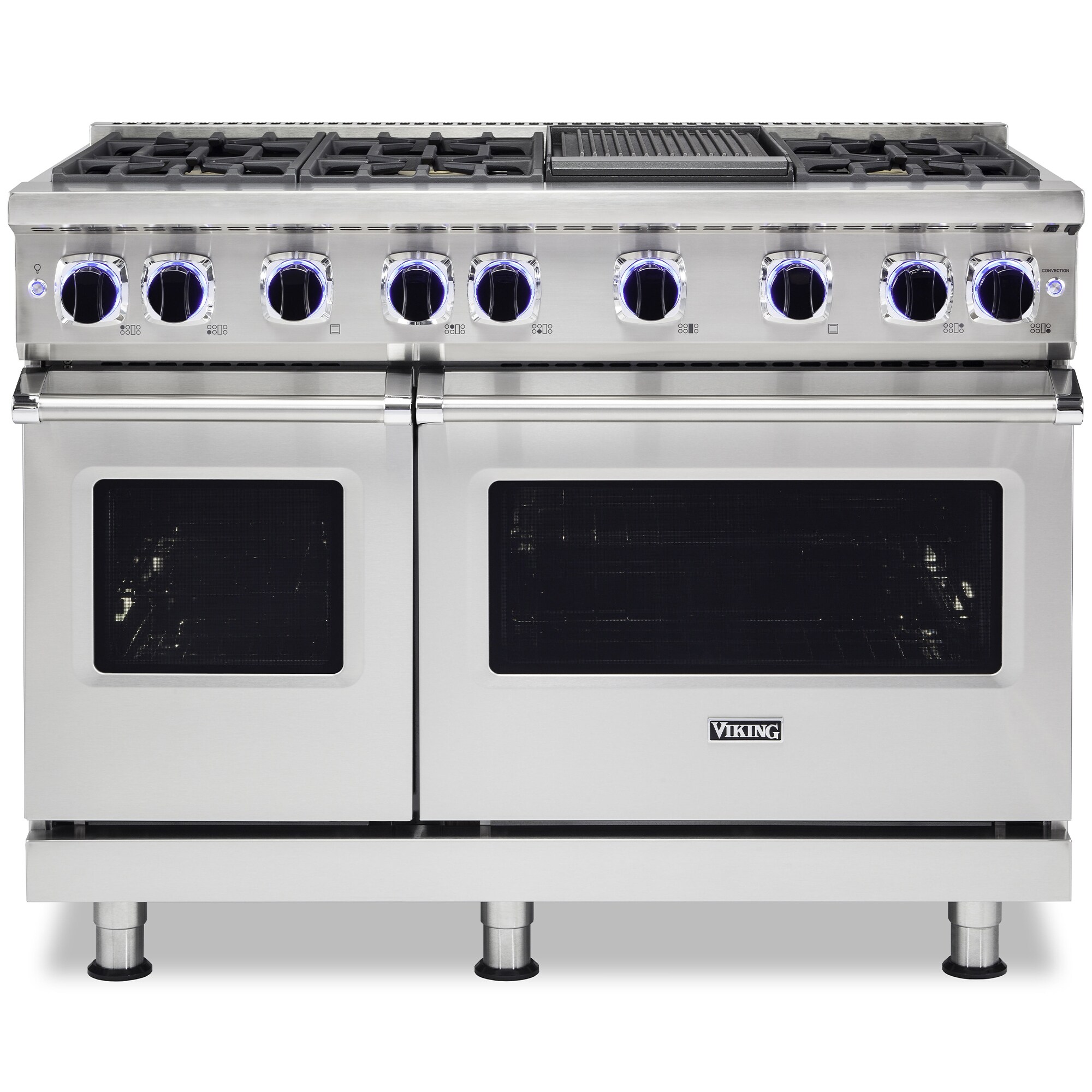 Viking 7 Series 48 in. 6.1 cu. ft. Convection Double Oven Freestanding