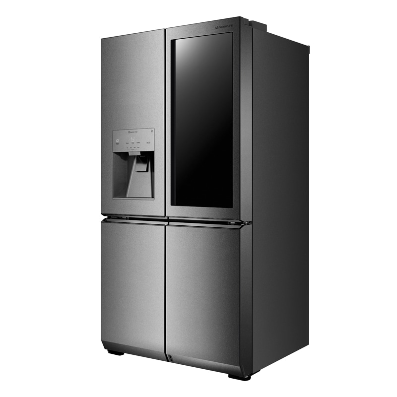 Lg Signature In Cu Ft Smart Door French Door Refrigerator