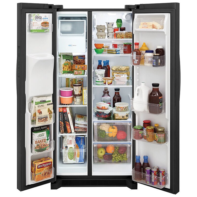 Frigidaire 33 in. 22.3 cu. ft. Side-by-Side Refrigerator with External ...