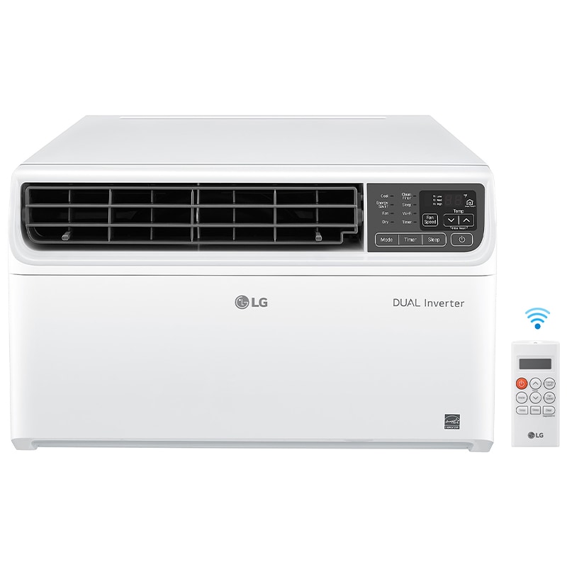 LG 8,000 BTU Window Dual Inverter Air Conditioner with Built-In Wifi (LW8022IVSM)