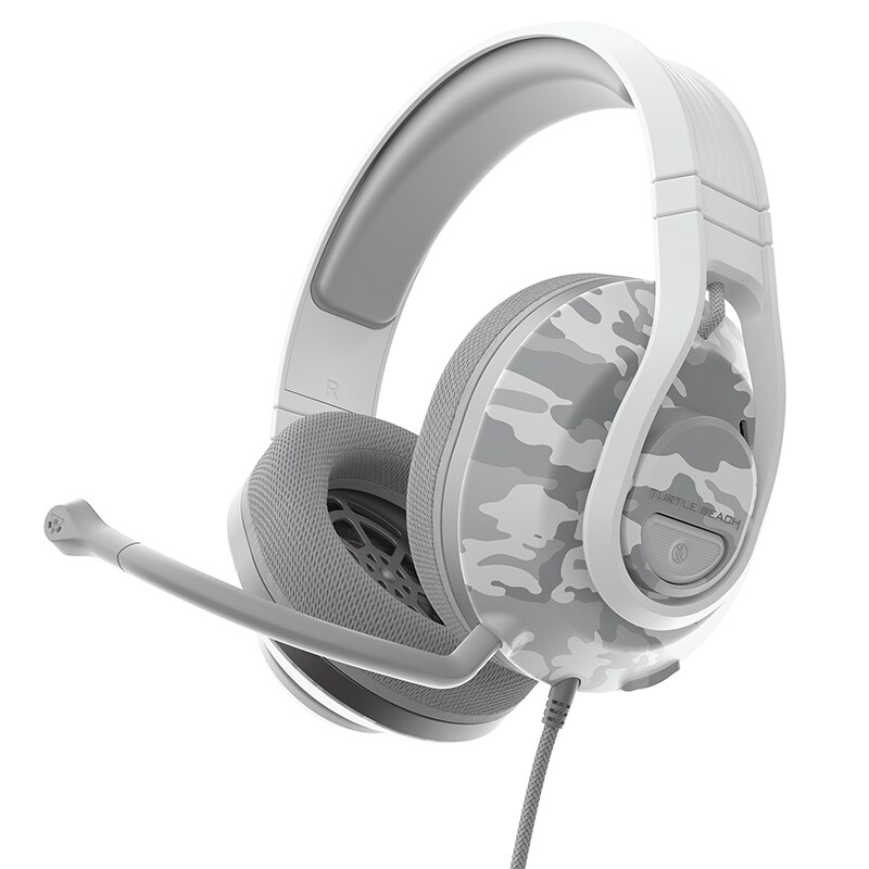 Turtle Beach Recon 500 Wired Multiplatform Gaming Headset - White Camo (TBS-6405-01)