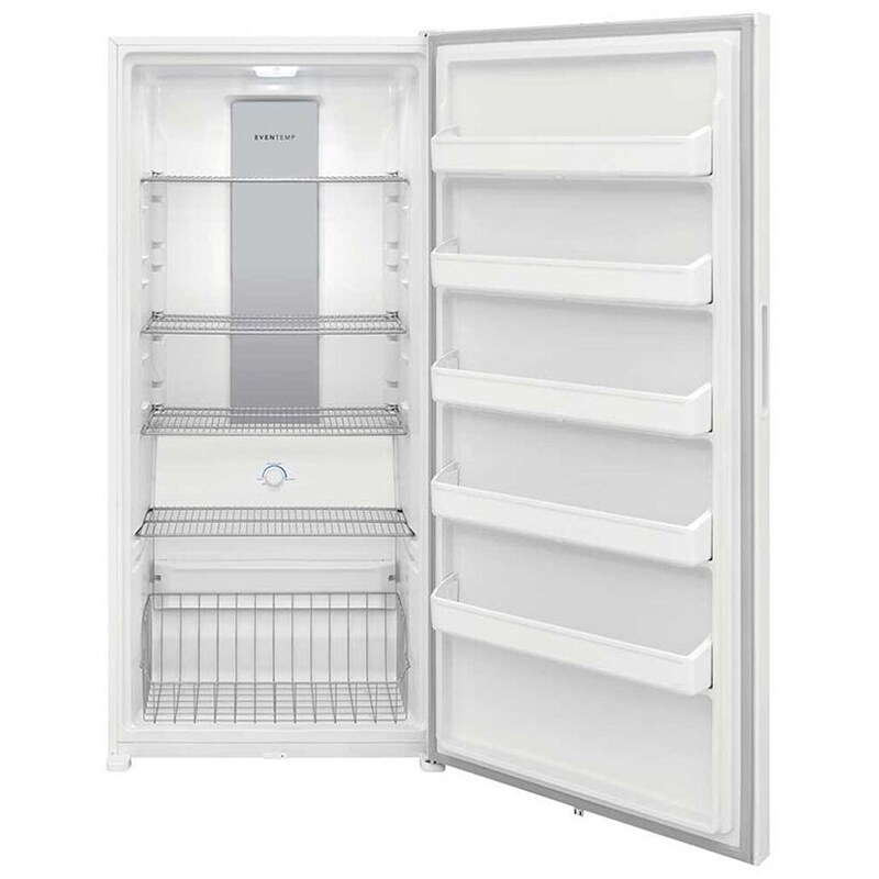 Frigidaire 33 in. 20.0 cu. ft. Upright Freezer with Adjustable Shelves ...