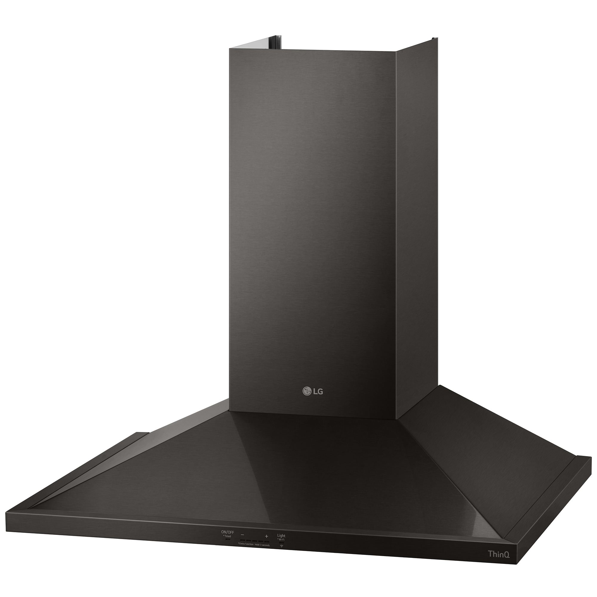 LG 36 in. Chimney Style Range Hood with 5 Speed Settings, 600 CFM ...