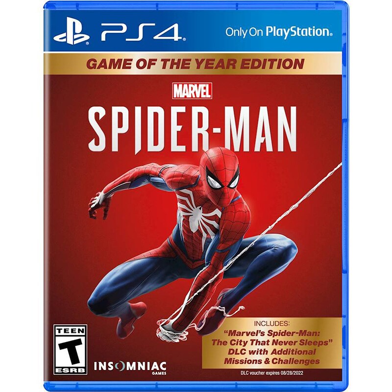 Marvel's Spider-Man: Game of the Year Edition for PS4 (711719529958)