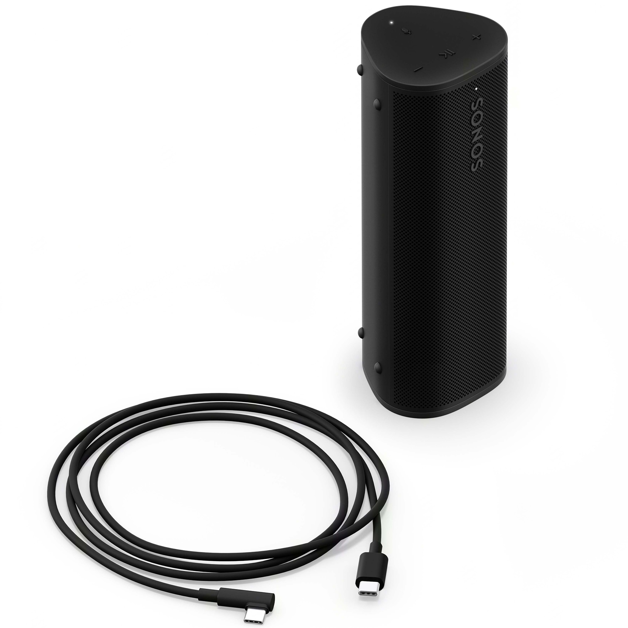 Sonos Roam 2 Portable Rechargeable Waterproof Bluetooth & Wi-Fi Speaker - Black, Black, hires