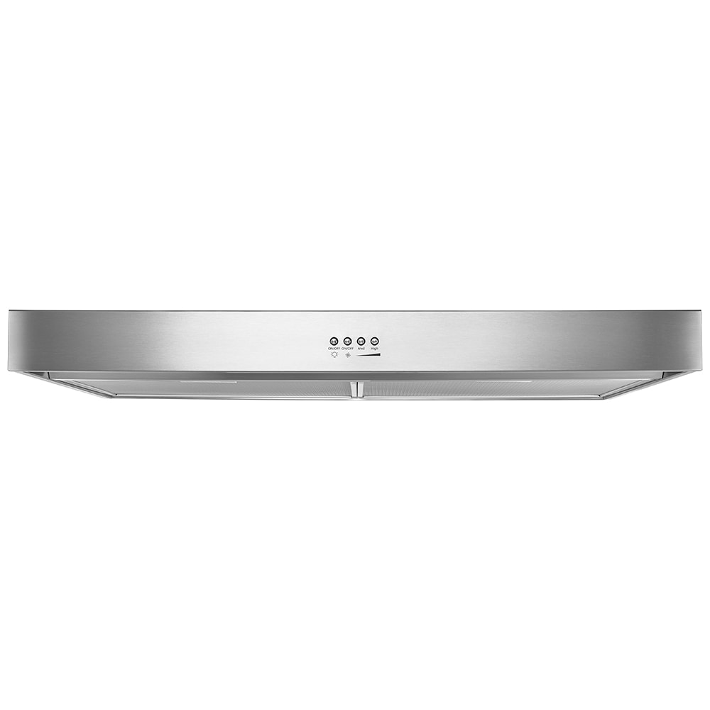 Whirlpool 36 in. Standard Style Range Hood with 3 Speed Settings, 265 ...