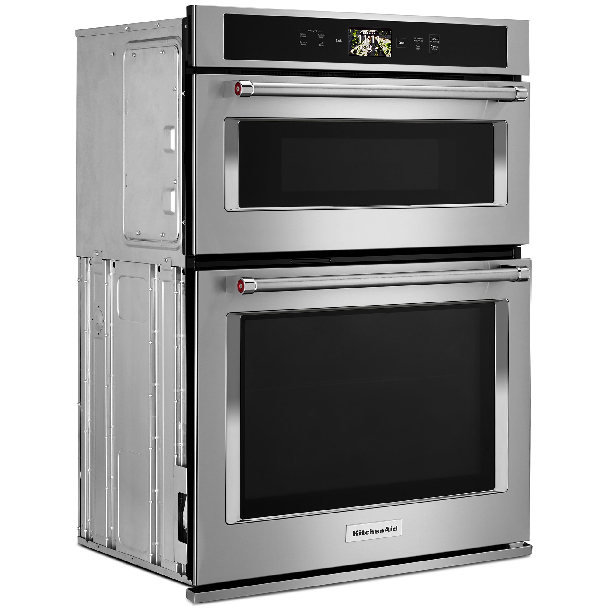 KitchenAid 30" 6.4 Cu. Ft. Electric Smart Oven/Microwave Combo Wall