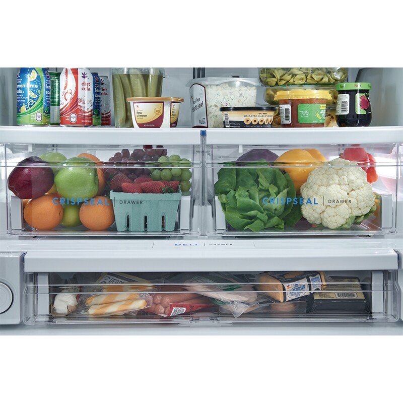 Frigidaire 36 in. 27.8 cu. ft. French Door Refrigerator with External ...