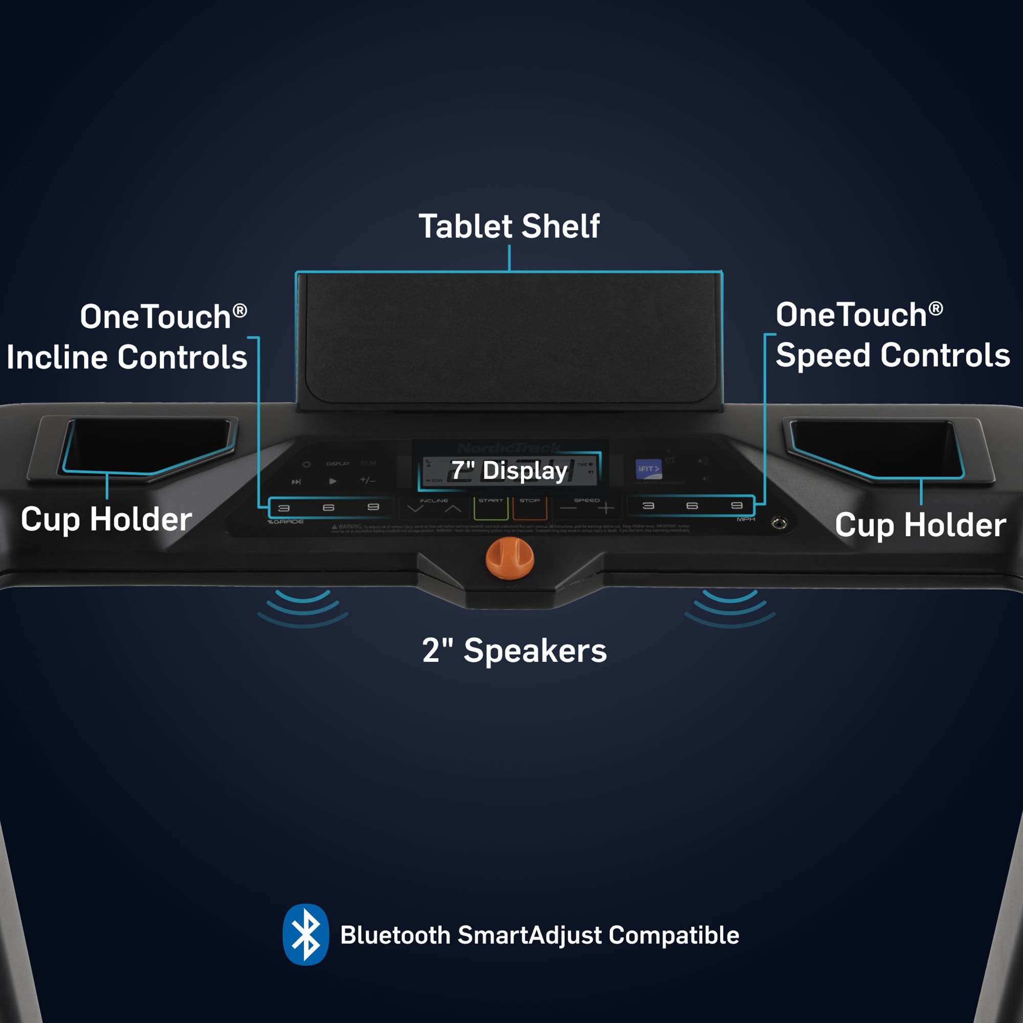 Nordictrack T Series 5 Treadmill, , hires