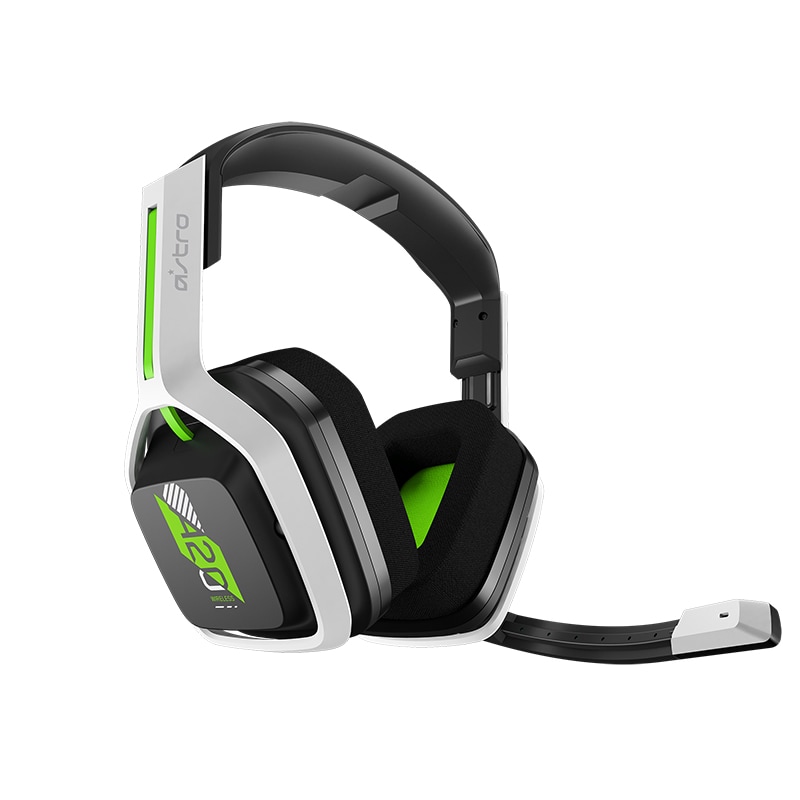 Astro Gaming A20 Wireless Stereo Gaming Headset Gen 2 for Xbox Series X|S, Xbox One, PC and Mac - White/Green (939-001882)