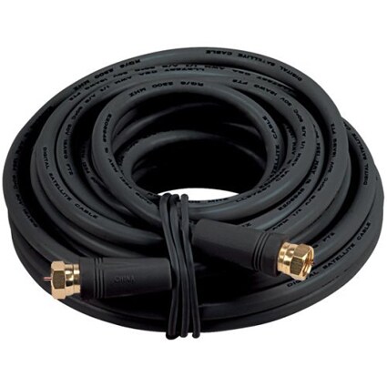 RCA 25' Coaxial Cable - Black (VH625)