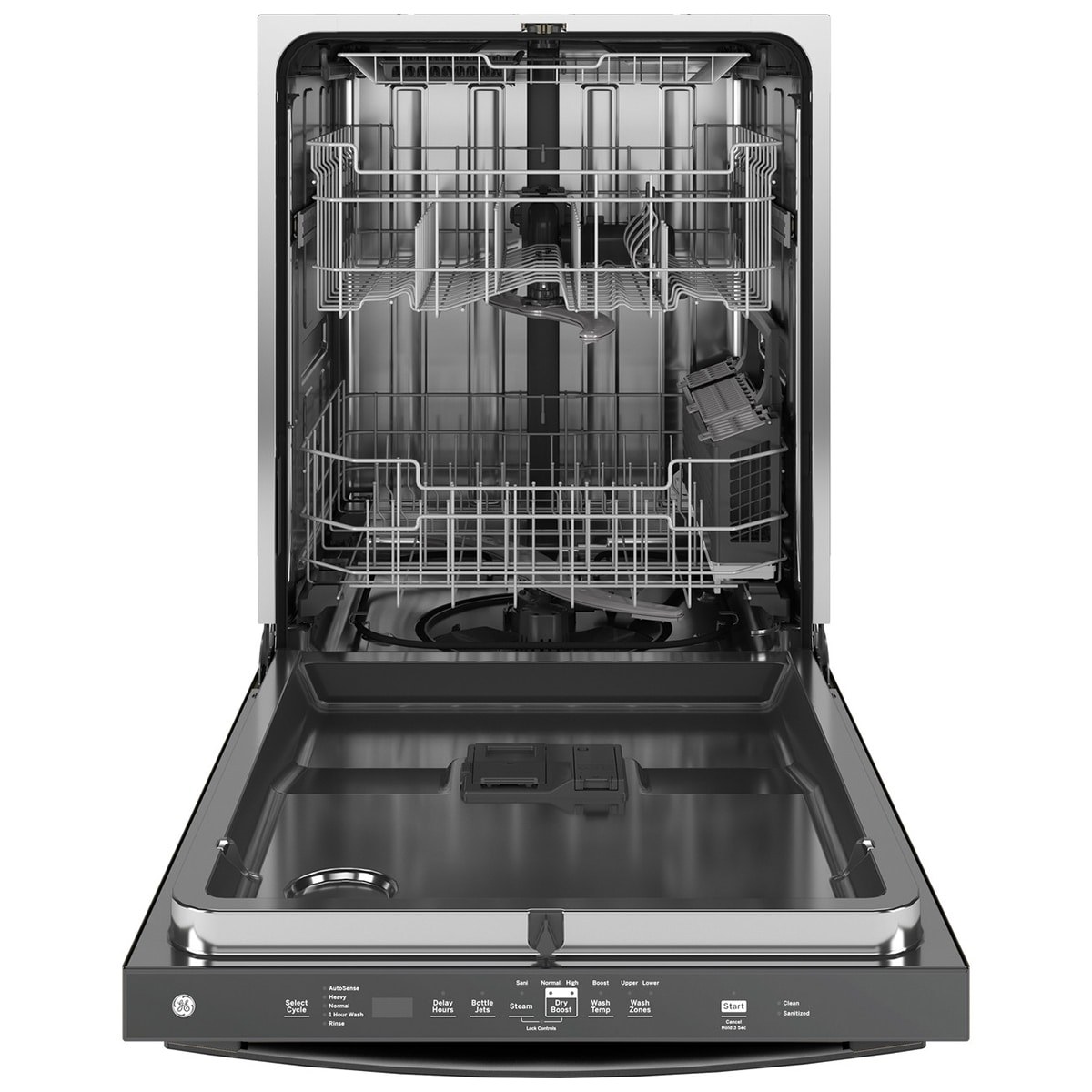 GE 24 in. BuiltIn Dishwasher with Top Control, 45 dBA Sound Level, 16