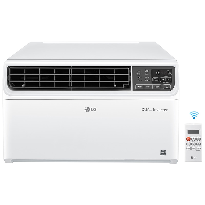 LG 14,000 BTU Window Dual Inverter Air Conditioner with Built-In Wifi (LW1522IVSM)