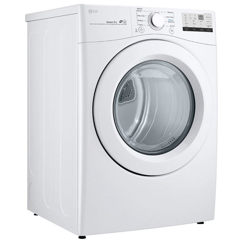 LG 27" 7.4 Cu. Ft. Front Loading Electric Dryer with 8 Dryer Programs