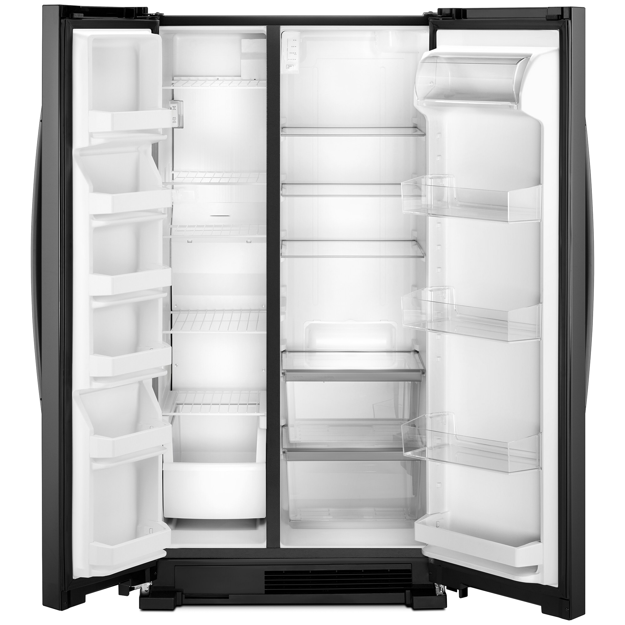 Whirlpool 36 in. 25.1 cu. ft. Side-by-Side Refrigerator - Black | P.C ...