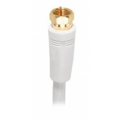 RCA 12' RG6 Coaxial- White (VH612WH)