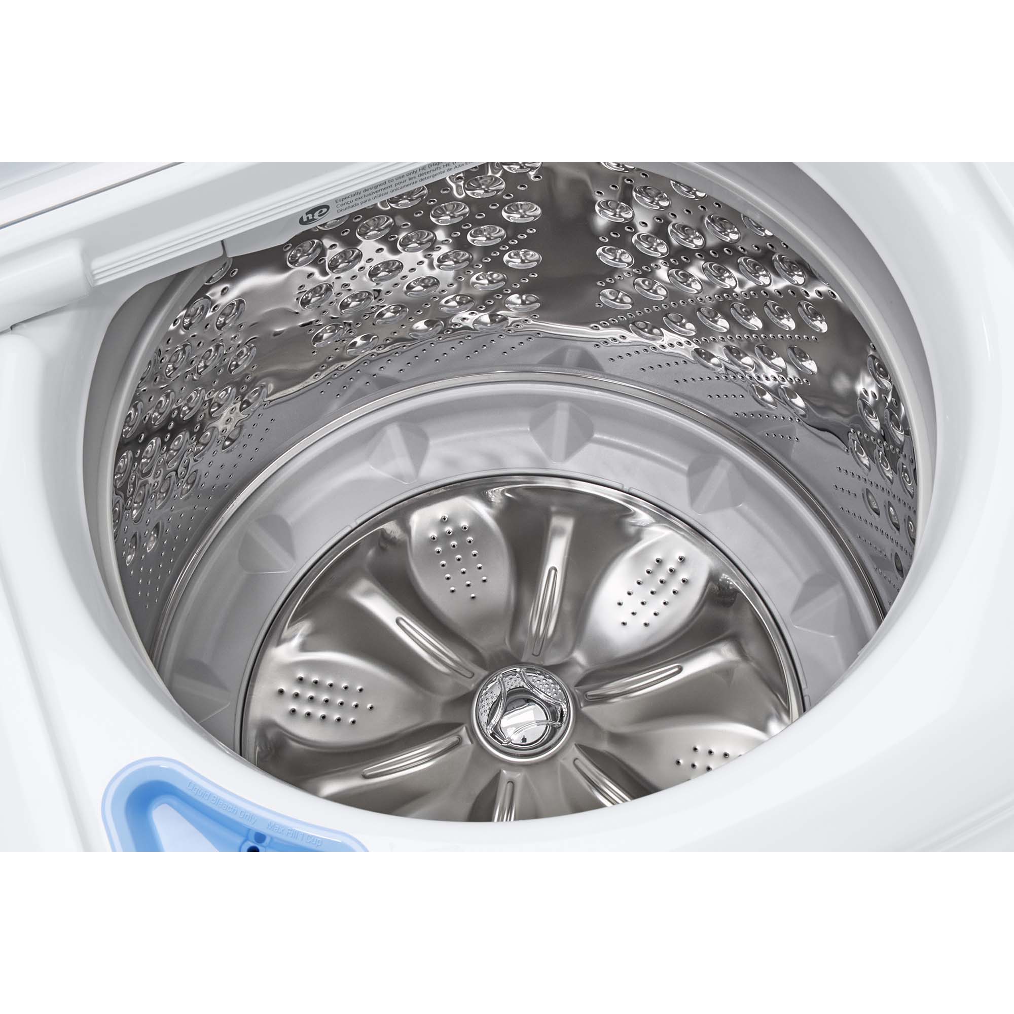 LG 27 in. 5.0 cu. ft. Top Load Washer with TurboDrum Technology - White ...