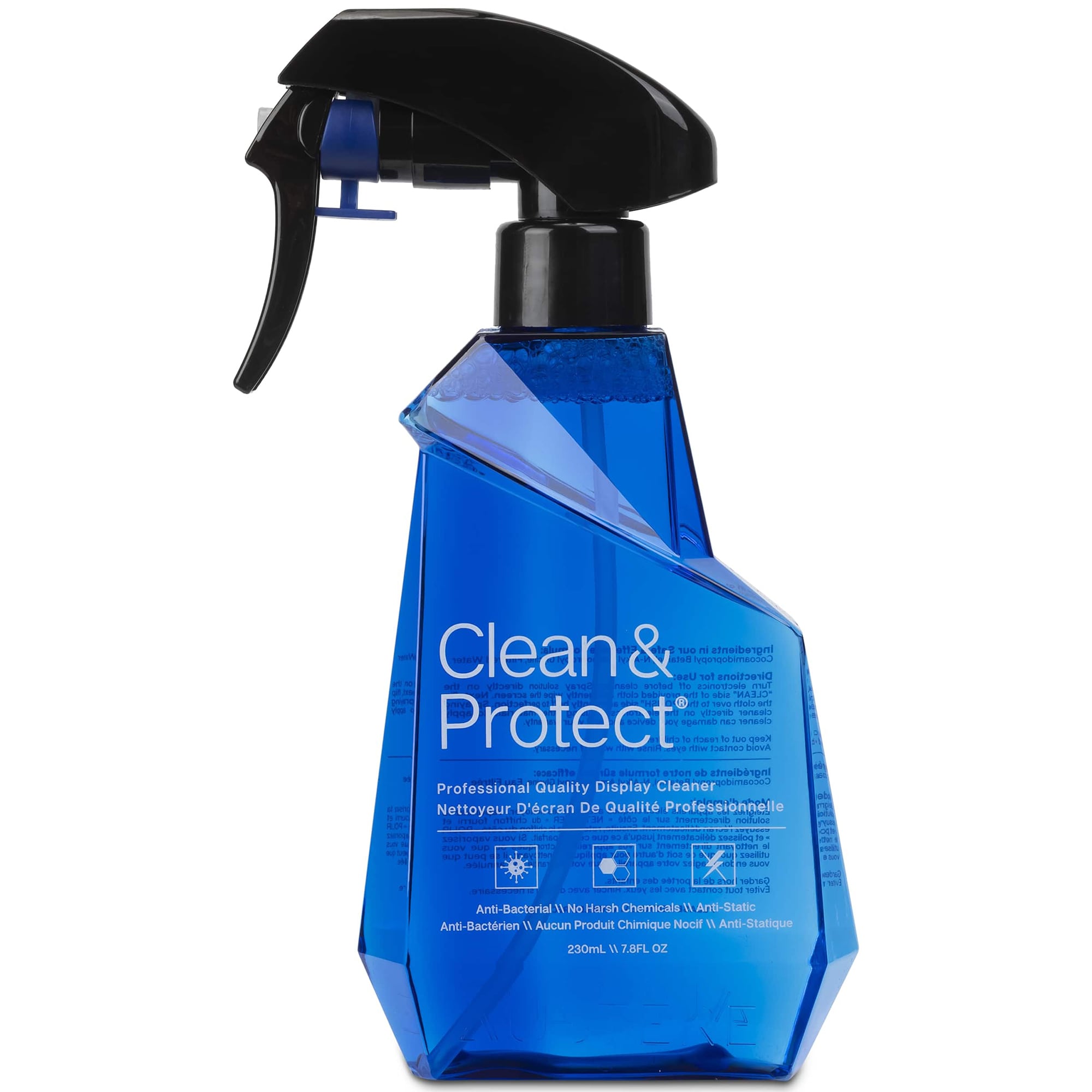 Austere Anti-Bacterial Clean & Protect with Easy-Trigger Pump and Dual-Textured Cleaning Cloth (5S-CP230P1)