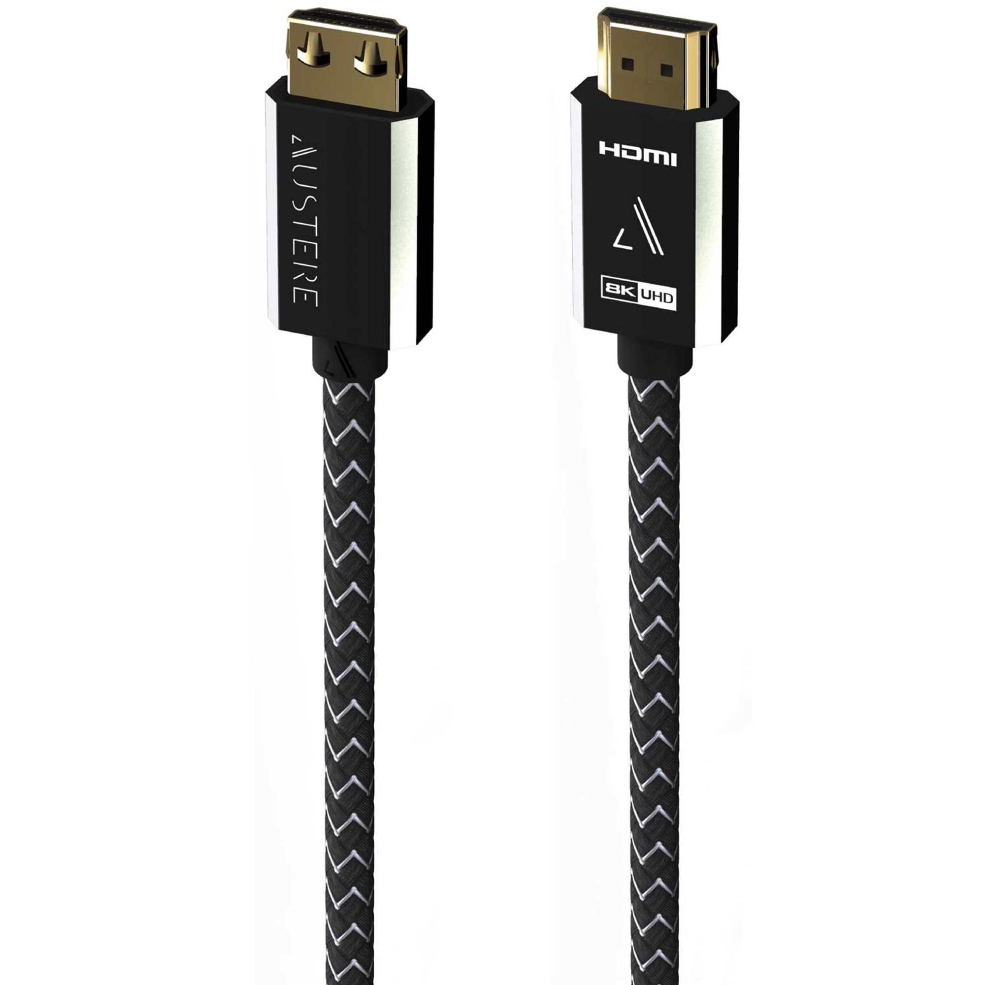 Austere VII Series 8K Ultra-High Speed 48Gbps HDMI Cable - 1.5m (7S8KHD2-1-5M)