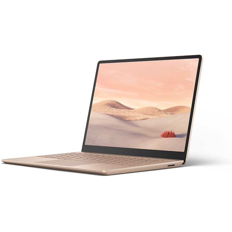 Microsoft 12.4" Surface Laptop Go w/ Quad Core i5 1.0GHz, 8GB RAM, 258GB SSD - Sandstone (THJ-00035)