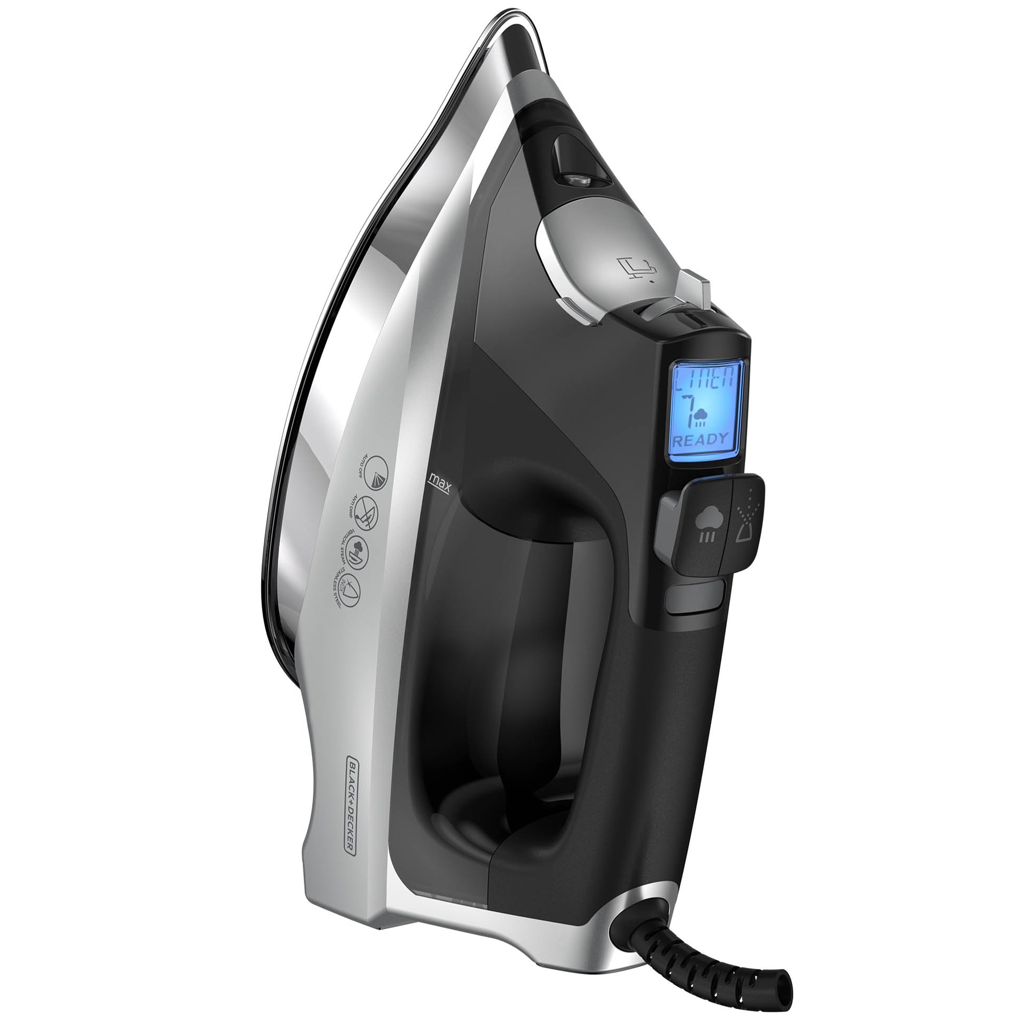 Black & Decker Allure Digital Professional Steam Iron - Black | P.C ...