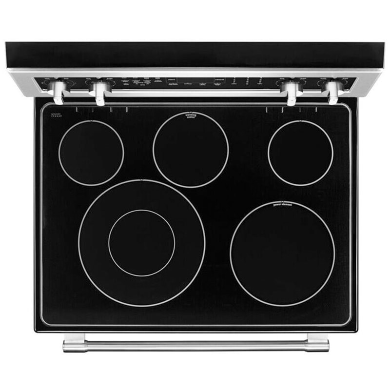 Maytag 30 in. 6.4 cu. ft. Convection Oven Freestanding Electric Range ...