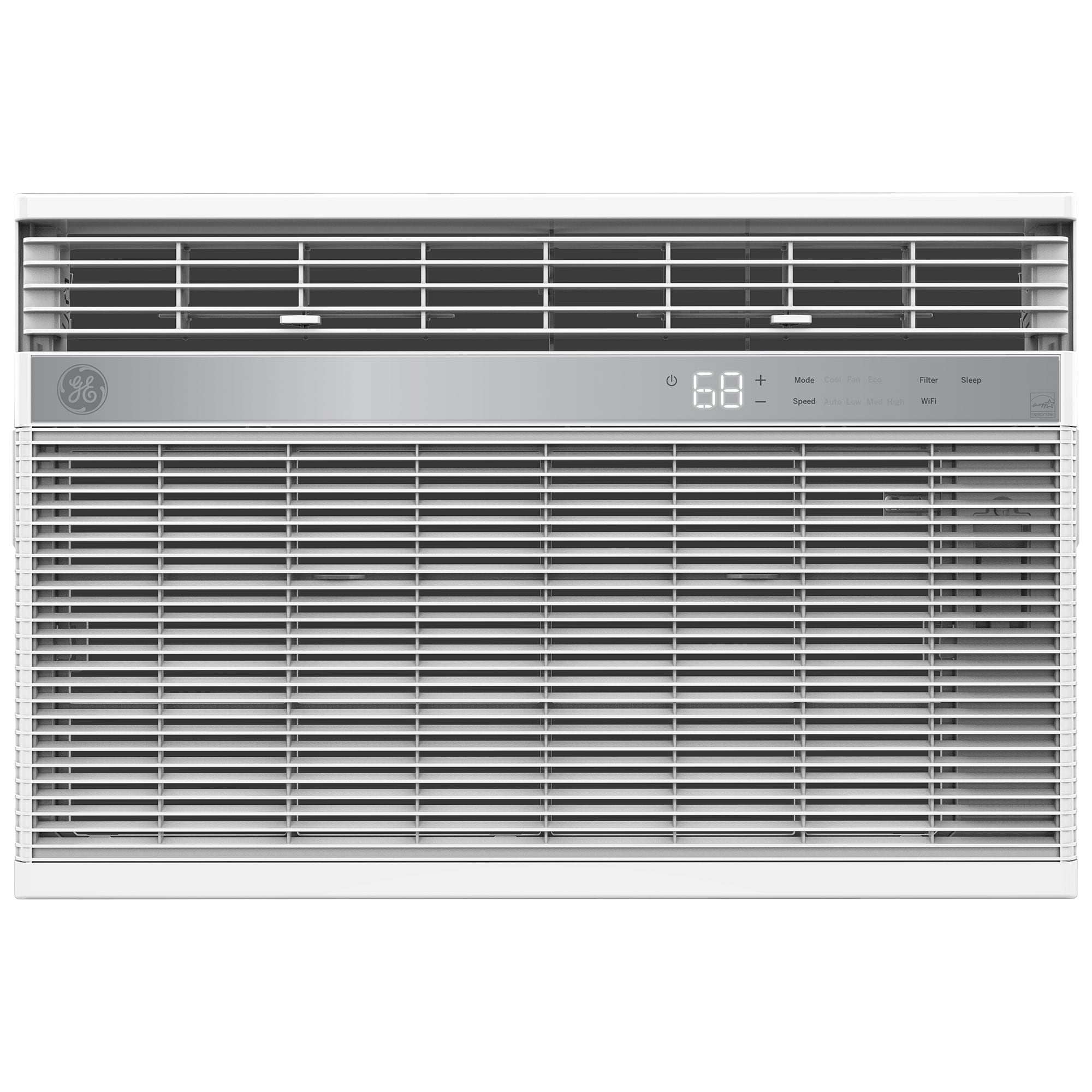 GE Smart Window Air Conditioner with 23500 BTU Cooling Capacity, 3 Fan Speeds, Sleep Mode & Remote Control - White (AHFK24BA)