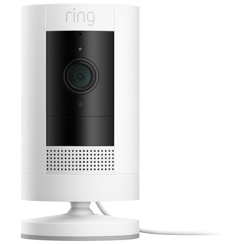 Ring Wired Stick Up Indoor/Outdoor 1080p Security Camera - White (8SW1S9-WEN0)