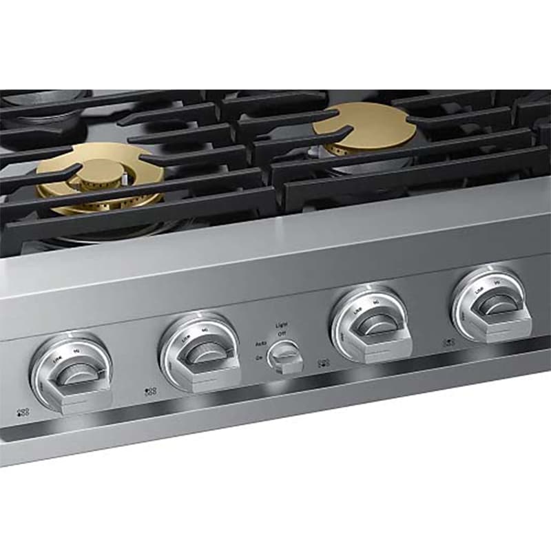 Dacor 36 in. 6Burner Smart Natural Gas Rangetop with Simmer Burner & Power Burner Silver