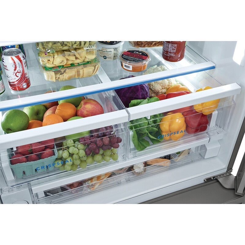 Frigidaire 36 in. 27.8 cu. ft. French Door Refrigerator with External ...