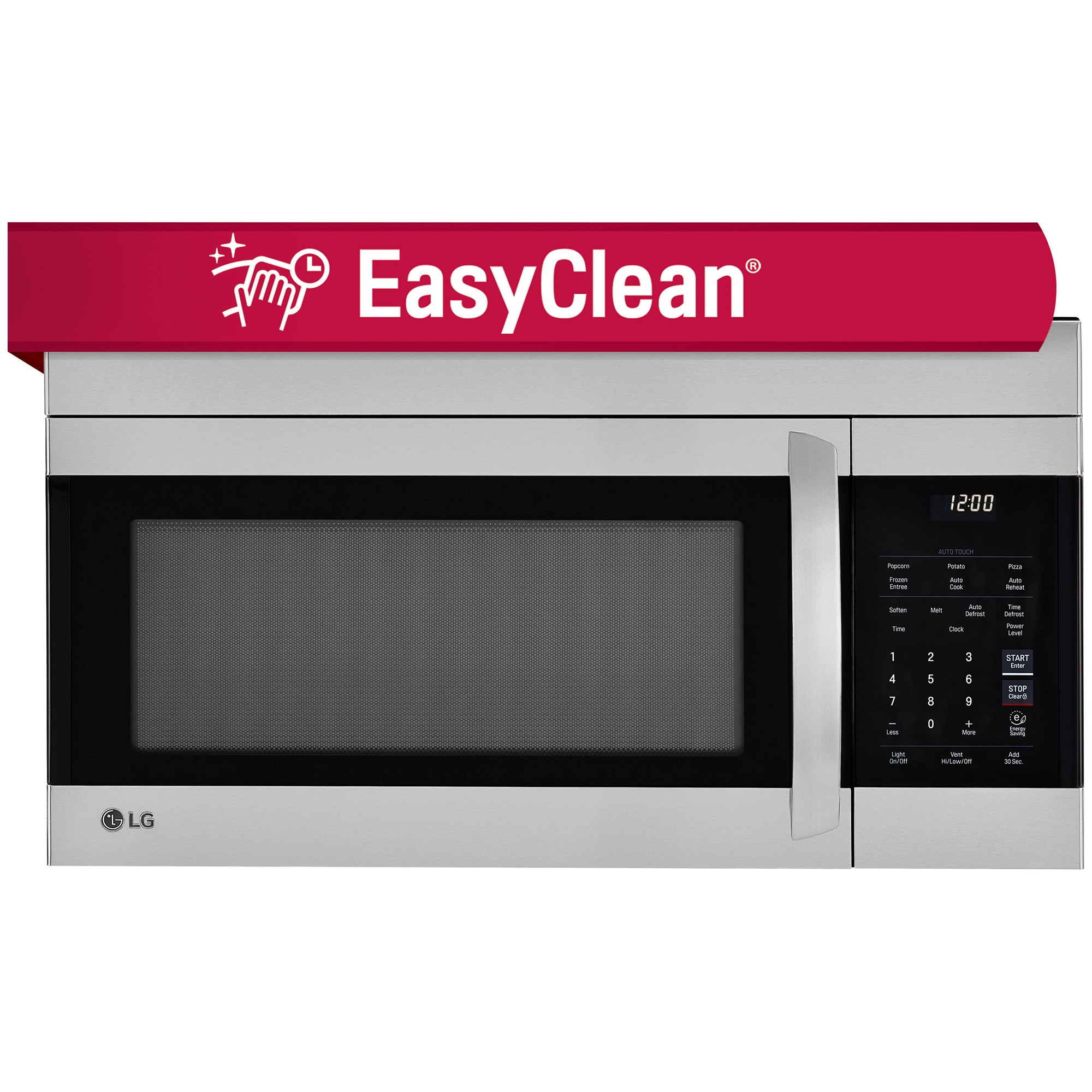 LG 30" 1.7 Cu. Ft. Over-the-Range Microwave With 10 Power Levels, 300 ...