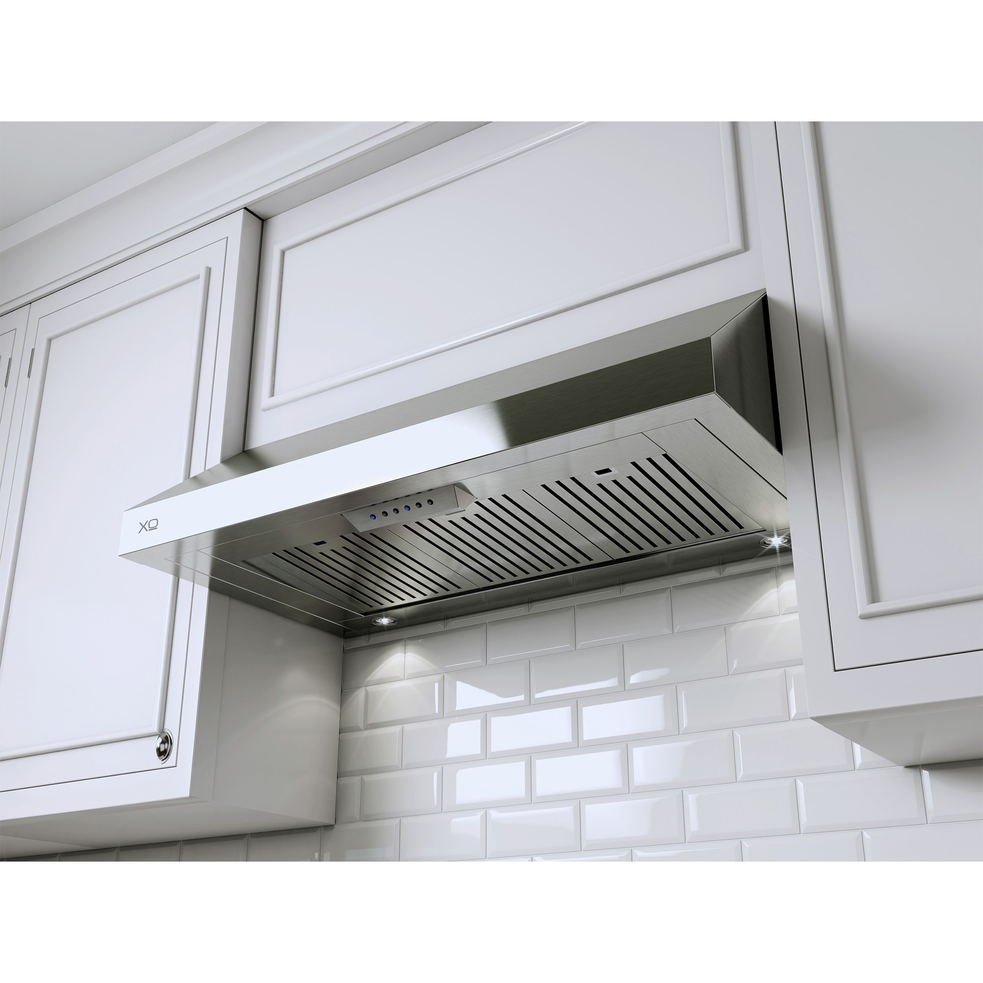 Xo 30 In. Standard Style Range Hood With 3 Speed Settings, 600 Cfm 