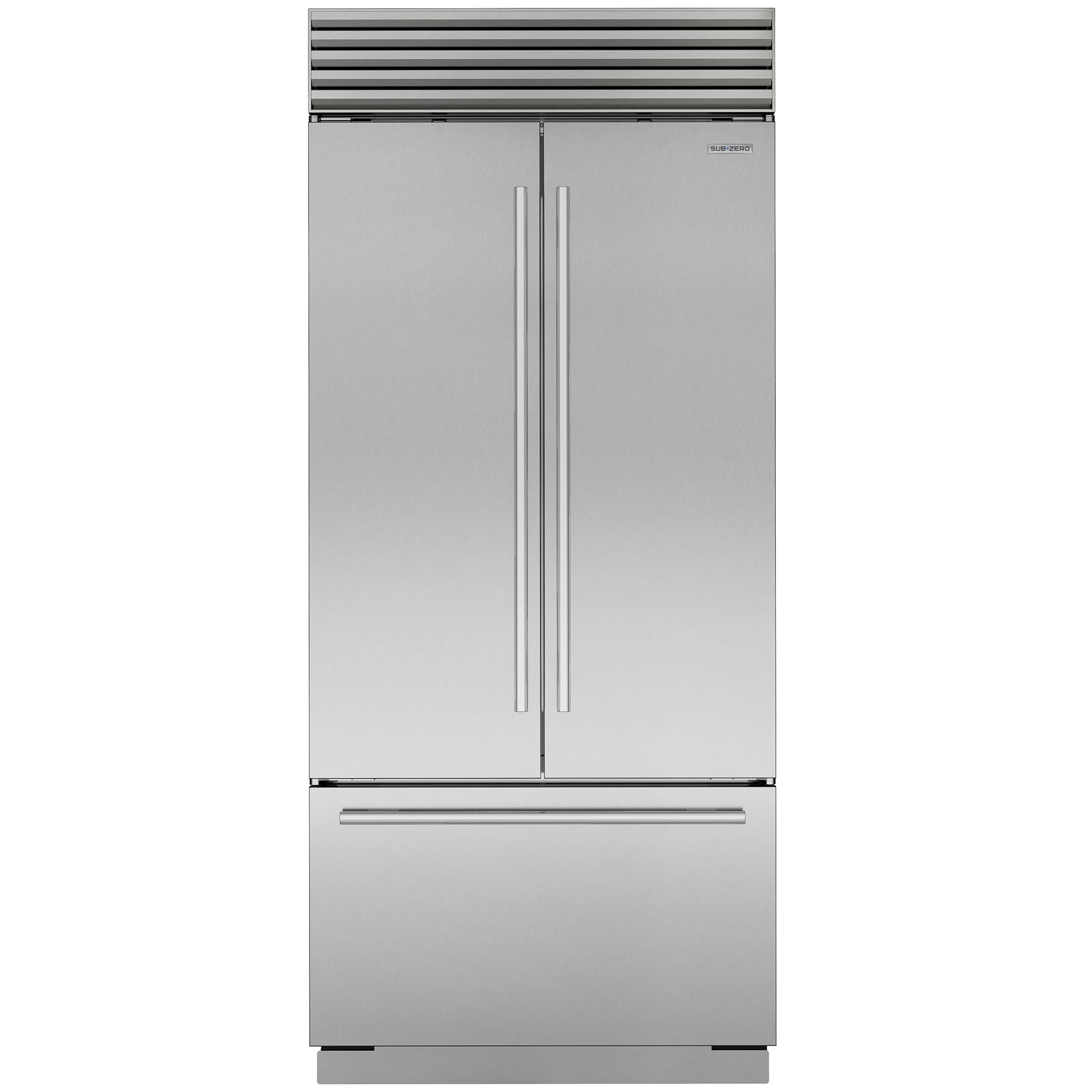 Sub-Zero Classic Series 36 in. Built-In 20.5 cu. ft. Smart French Door ...