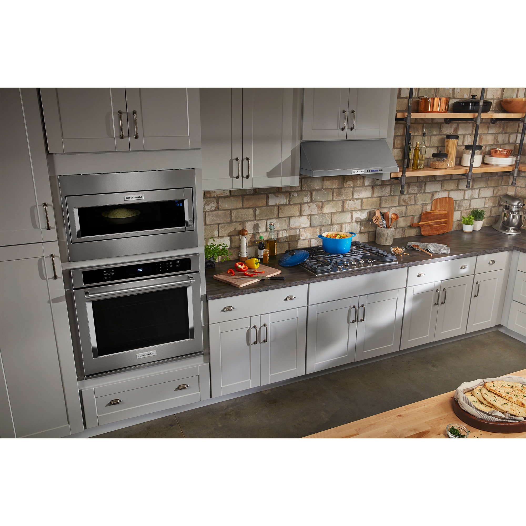 Whirlpool 22 in. Built-In Low Profile Standard Trim Kit for Microwaves ...