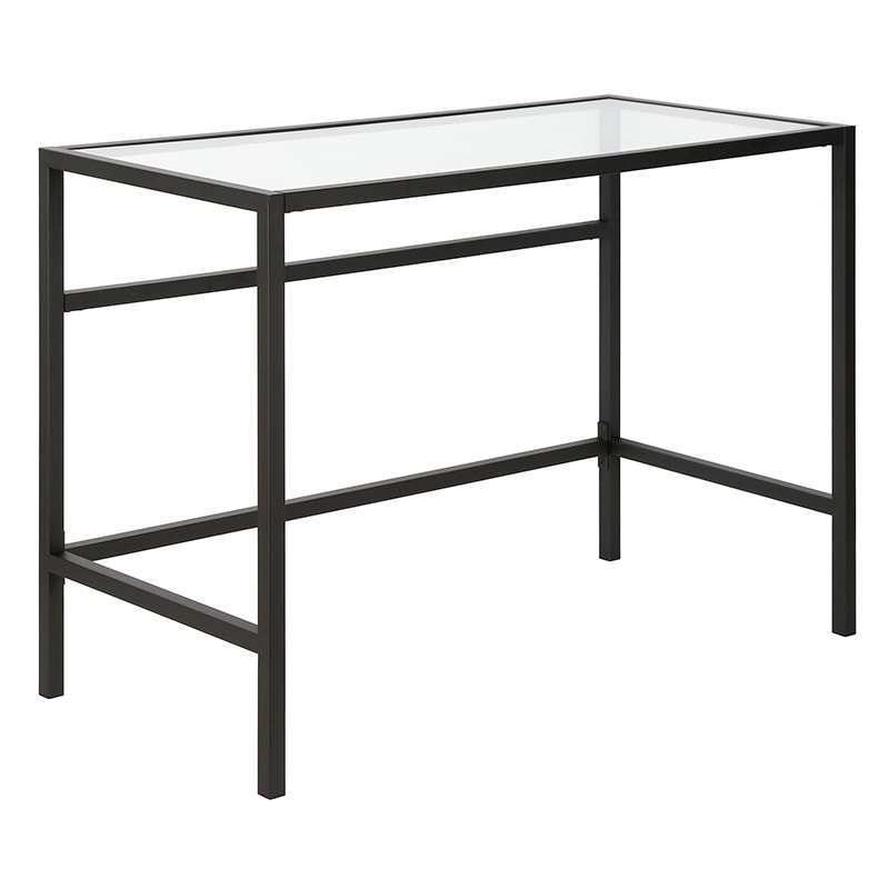 Hudson & Canal Sivil Blackened Bronze Writing Desk (OF0877)